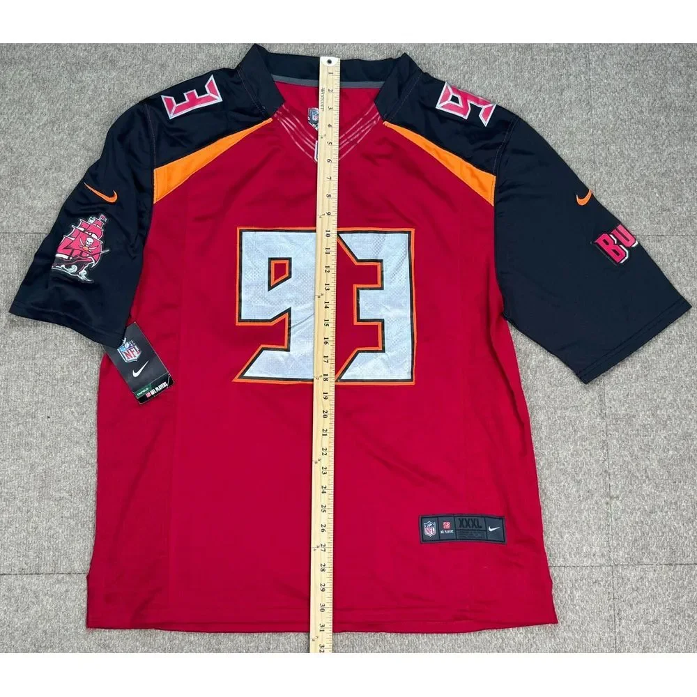 Nike NFL Players On Field Tampa Bay Buccaneers #93 Gerald McCoy Jersey Size XXXL
